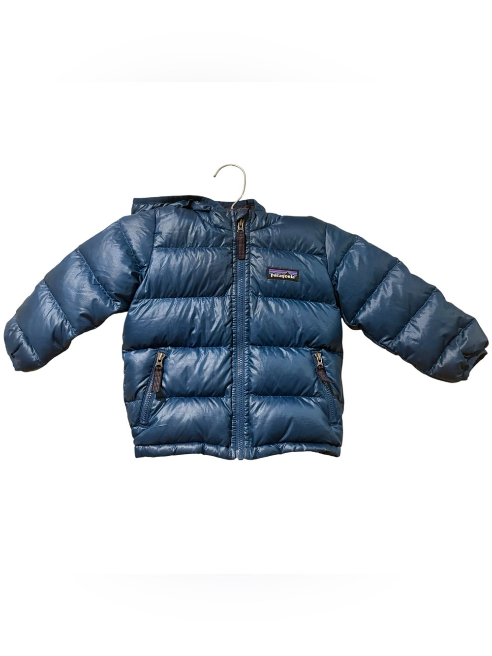 Patagonia baby hi-loft down puffer jacket size 6/12 months